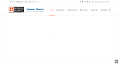 Desktop Screenshot of bunnshvac.com